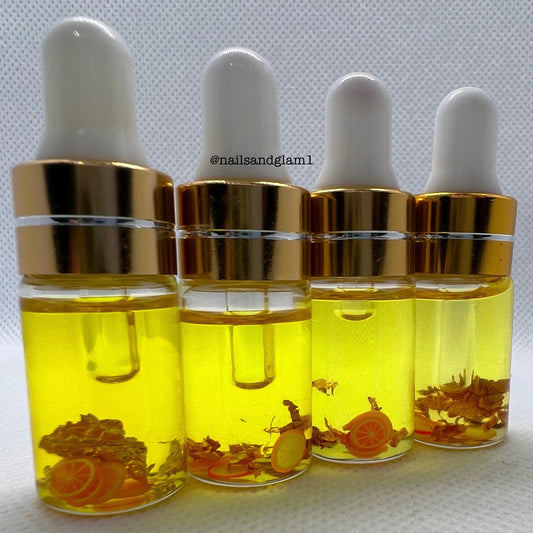 Sweet Orange Cuticle Oil Bottle | Handmade Cuticle Oil | 3ML Bottle | Repairing Cuticle Oil | Nourishing Cuticle Oil